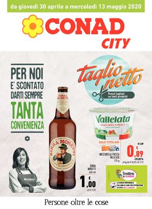 Volantino Conad City Liguria Nord Ovest 30 Aprile 13 Maggio 2020 Pdf