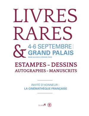 Salon International du Livre Rare - Catalogue Grand Palais Virtuel  2020