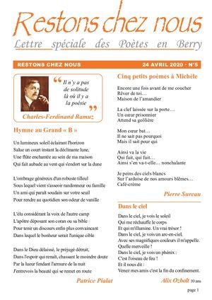 Restons Chez Nous N°5