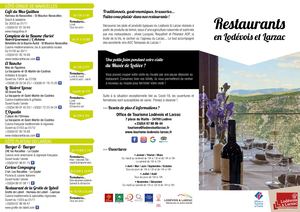 Restaurants en Lodévois et Larzac