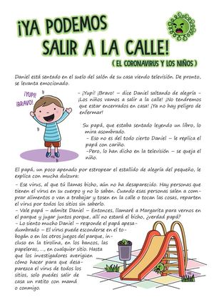 Cuento Coronavirus Y Los Ninos Parte 2