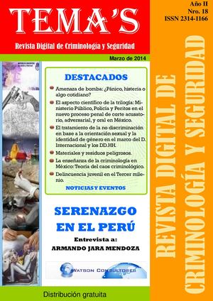 La enseñanza de la criminología en México: Teoría del caos criminológico