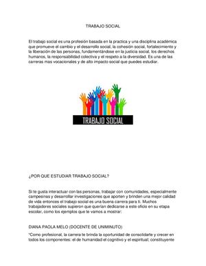 Trabajo Social