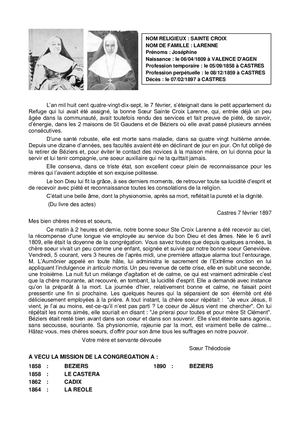 Sainte Croix LARENNE