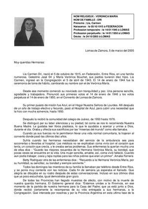 Verónica María DRI