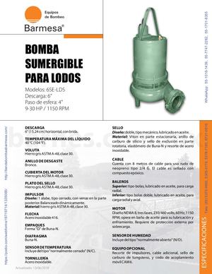 Ficha Tecnica 6se L 9 30 Mx xbombas.com