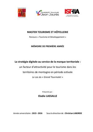 2016 LASSALLE La Stratégie Digitale