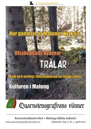Quarnstensgrufvan April 2020 Tryck