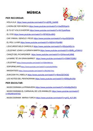PROPOSTES MÚSICA P3,P4 I P5