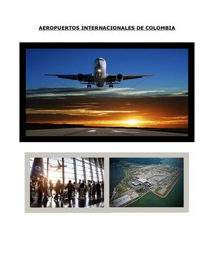 Aeropuertos Internacionales De Colombia