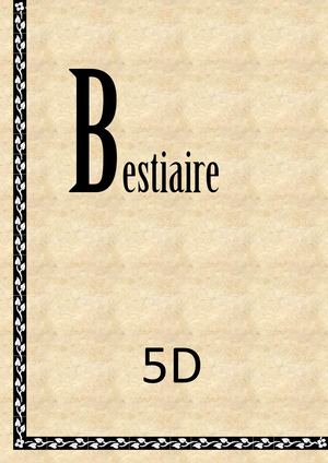 Bestiaire 5D
