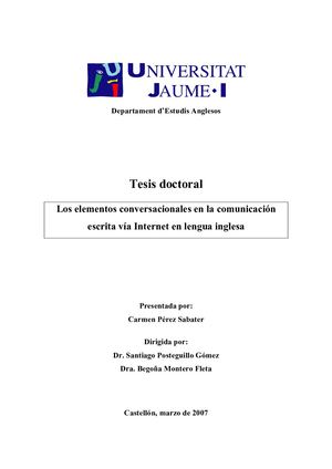 Tesis De Calidad Estilo Y Lenguaje