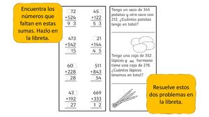 Sumas 3 Cifras 2 Y Problema