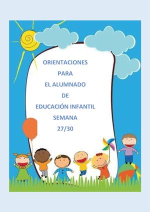 Tareas 27/ 30 Infantil