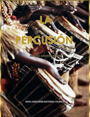 LA PERCUSIÓN.