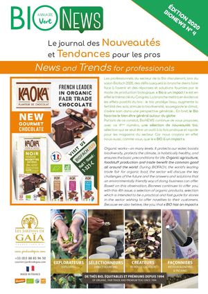 BIONEWS BY ANNUAIRE VERT - BIOFACH 2020
