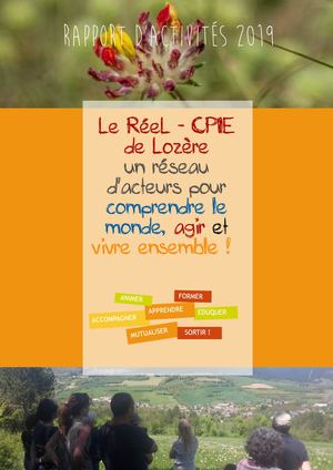 Rapport d'activités du RéeL-CPIE de Lozère 2019