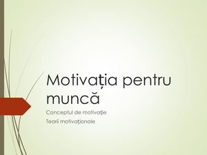 Motivare