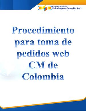 Manual De Toma De Pedidos Web Clientes