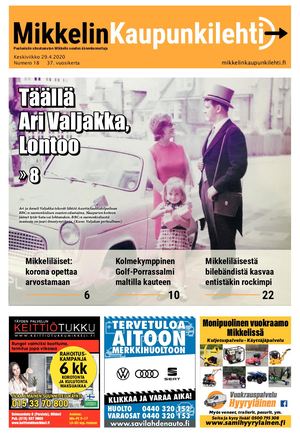 Mikkelin Kaupunkilehti 18/2020