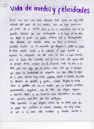 Angie Xiomara Hernandez Cuento Infantil