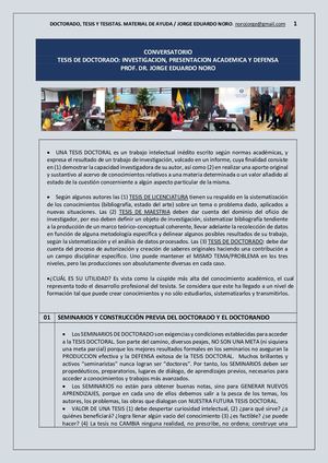 276 .DOCTORADO, DIRECTORES, TESIS Y TESISTAS
