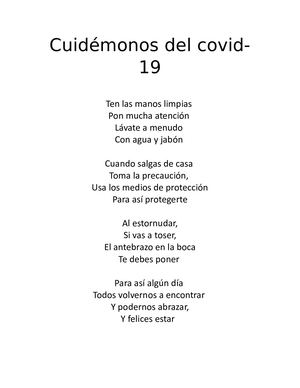 Cuidémonos Del Covid-19