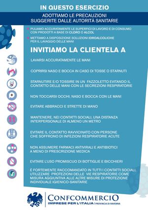 Precauzioni Sanitarie 26 Aprile