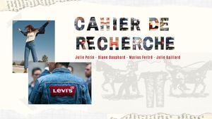 Cahier de recherche Levi's