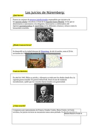 Los Juicios De Núremberg