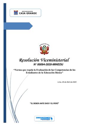 26 Abril Rvm N 094 2020 Minedu