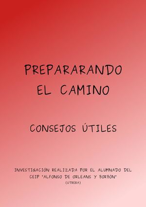 Preparándonos Nuevo TRABAJO ALUMNADO 6º