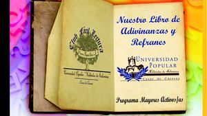 Adivinanzas Y Refranes