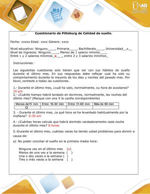 Autoaplicación Ejercicio De Sueño1