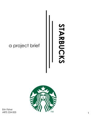 Starbucks Project Brief