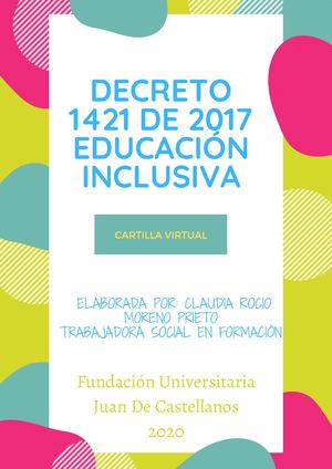 Cartilla Decreto 1421 2020