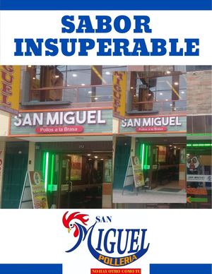 Catalogo Polleria San Miguel