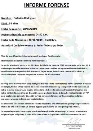 Informe Forense Sr Federico Rodriguez
