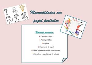Manualidades Periódico
