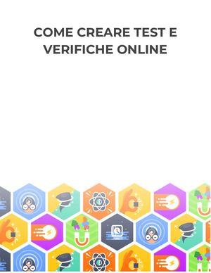 Weschool creare Test e Verifiche