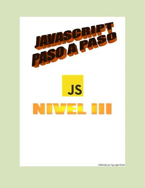 Javascript Paso A Paso Nivel Iii