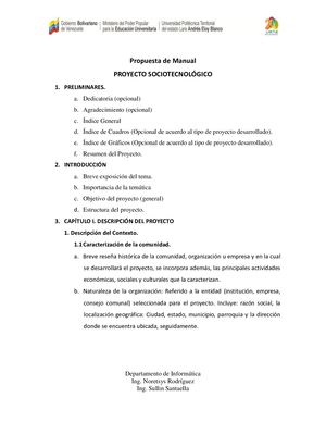Propuesta De Manual Pst