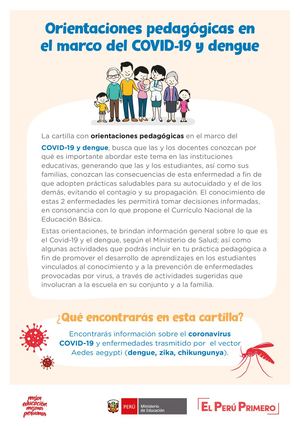 Cartilla De Orientaciones Vovid19