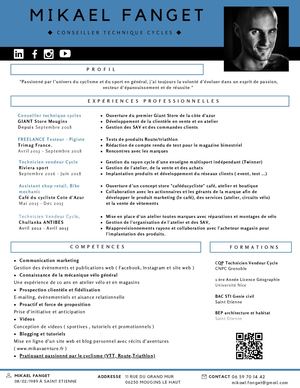 CV Version Fr Générale