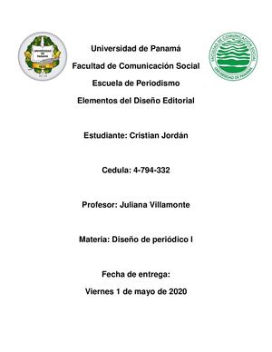 Los Elementos del DIseño Editorial