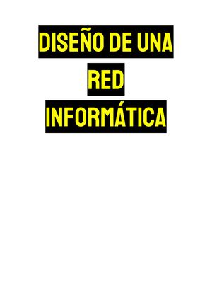 Diseño De Una Red Informática
