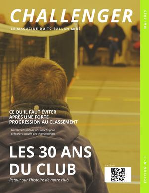 Challenger n°1 : le magazine du TC Ballan-Miré