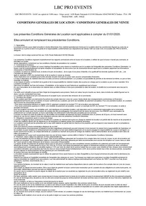 Cgv Cgl Lbc Pro Events