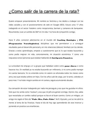 La Carrera De La Rata