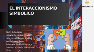 El Interaccionismo Simbolico